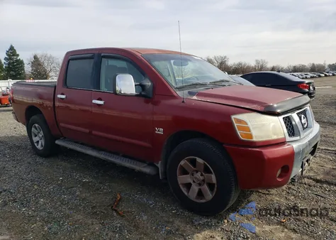 2004 Nissan Titan Xe из США, поврежденный, VIN 1N6AA07B94N566964